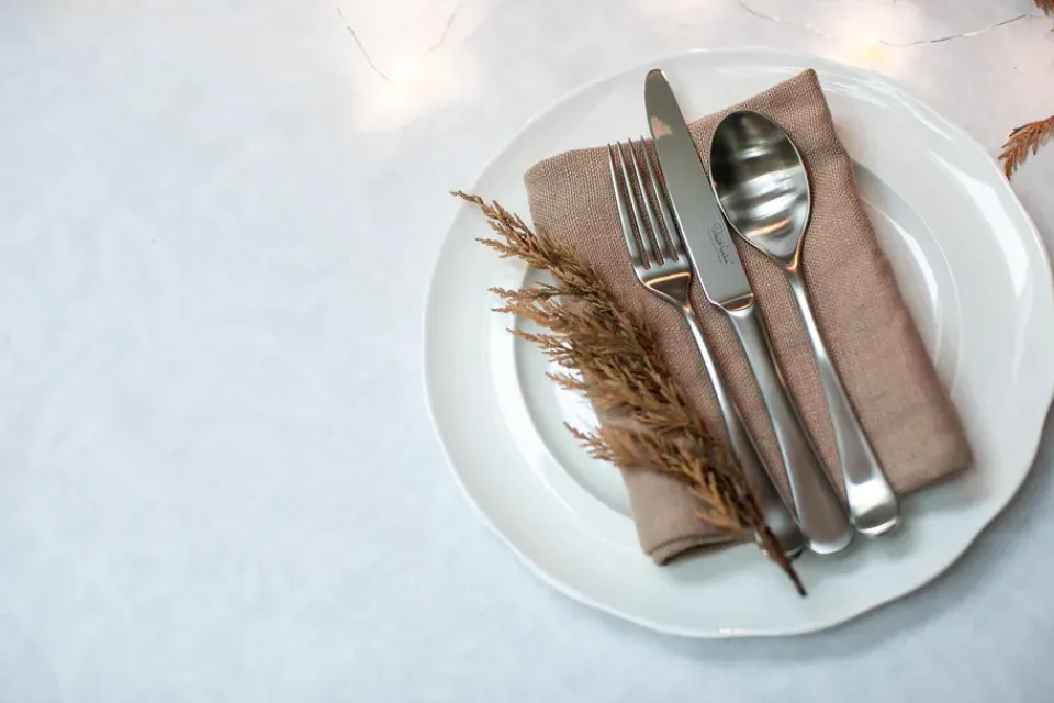Robert Welch Radford side fork matte, Stainless steel Silver-coloured New
