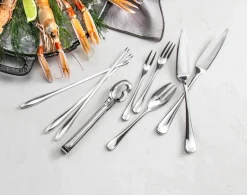 Robert Welch Radford snail tongs mirror, Stainless steel Silver-coloured Discount