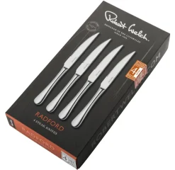 Robert Welch Radford steak knife matte 4 pieces, Stainless steel Silver-coloured Sale
