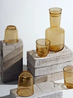 Muuto Raise glass 30 cl 2-pack, Burnt Orange Discount