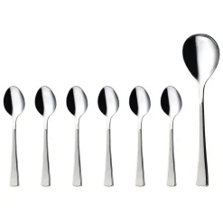 Hardanger Bestikk Ramona dessert set 7 pcs, stainless steel Silver-coloured Best