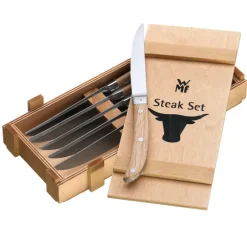 WMF Ranch BBQ knife 6 pieces, Stainless steel Silver-coloured Sale