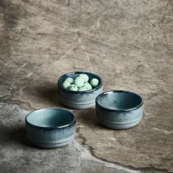 Aida Raw bowl mini Ø7.5 cm 3-pack, northern Green Clearance