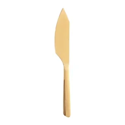Aida Raw cake knife, Gold Gold-coloured