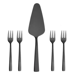 Aida Raw cake set 5 pieces, Black Outlet