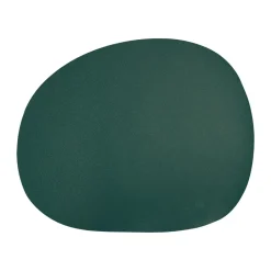 Aida Raw creative placemat silicone 41x33.5 cm, Dark Green Sale