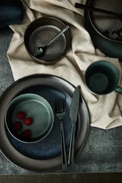 Aida Raw cutlery set 48 pieces, Black Best