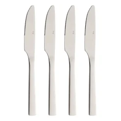Aida Raw dinner knife 4-pack, Stainless steel Silver-coloured Sale