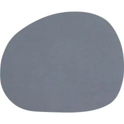 Aida Raw placemat leather, buffalo Grey