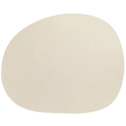 Aida Raw placemat leather, Warm nude buffalo Beige Best