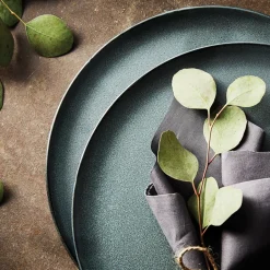 Aida Raw plate Ø20 cm, Northern Green Sale