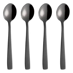 Aida Raw teaspoon 4-pack, Black Outlet