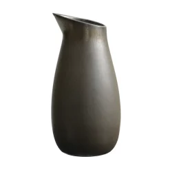 Aida Raw water carafe stoneware 1.2 l, metallic Brown Hot