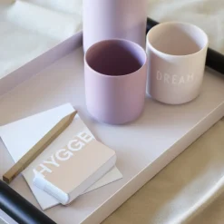 Design Letters Ray Serving tray large, Pastel BeigeBlack