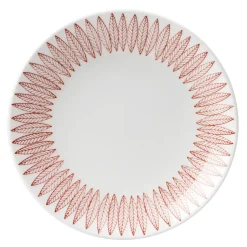 Gustavsbergs Porslinsfabrik Röd Salix plate, Ø 28 cm Red Clearance
