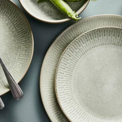 Aida Relief plate 22 cm, Green Hot