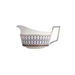 Wedgwood Renaissance Gold sauce boat, white MultiWhite New