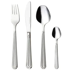 Hardanger Bestikk Renessanse cutlery set, 24 pcs Silver-coloured Clearance