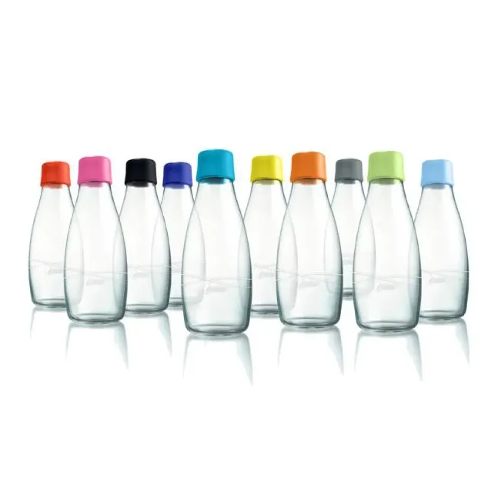 Retap glass bottle 0.5 l, Black Online