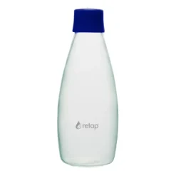 Retap Go 08 glass bottle screw top 80 cl, Dark Blue Sale