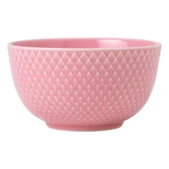 Lyngby Porcelæn Rhombe bowl Ø11 cm, Rosa Pink New
