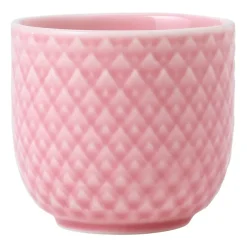 Lyngby Porcelæn Rhombe egg cup Ø5 cm, Rosa Pink Best