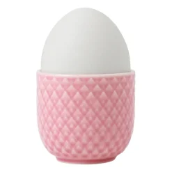Lyngby Porcelæn Rhombe egg cup Ø5 cm, Rosa Pink Best