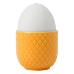 Lyngby Porcelæn Rhombe egg cup Ø5 cm, Yellow Outlet