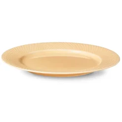 Lyngby Porcelæn Rhombe plate sand, 27 cm Yellow Sale