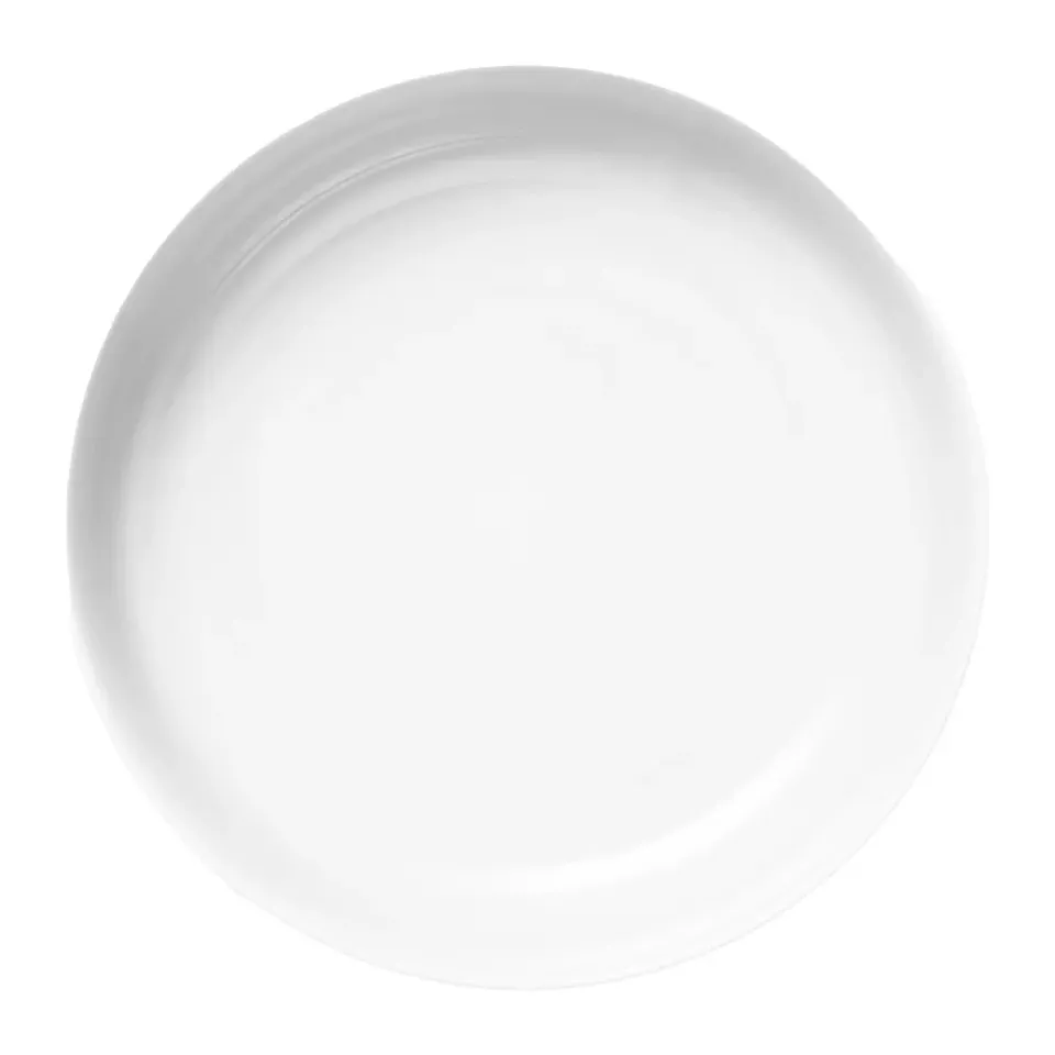 Lyngby Porcelæn Rhombe serving bowl Ø28 cm, White Outlet