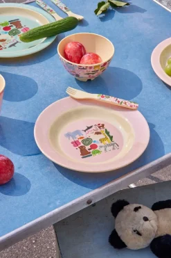 RICE children's bowl melamine Ø20 cm, Pink Online