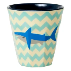 RICE melamine cup medium, Shark Blue Clearance