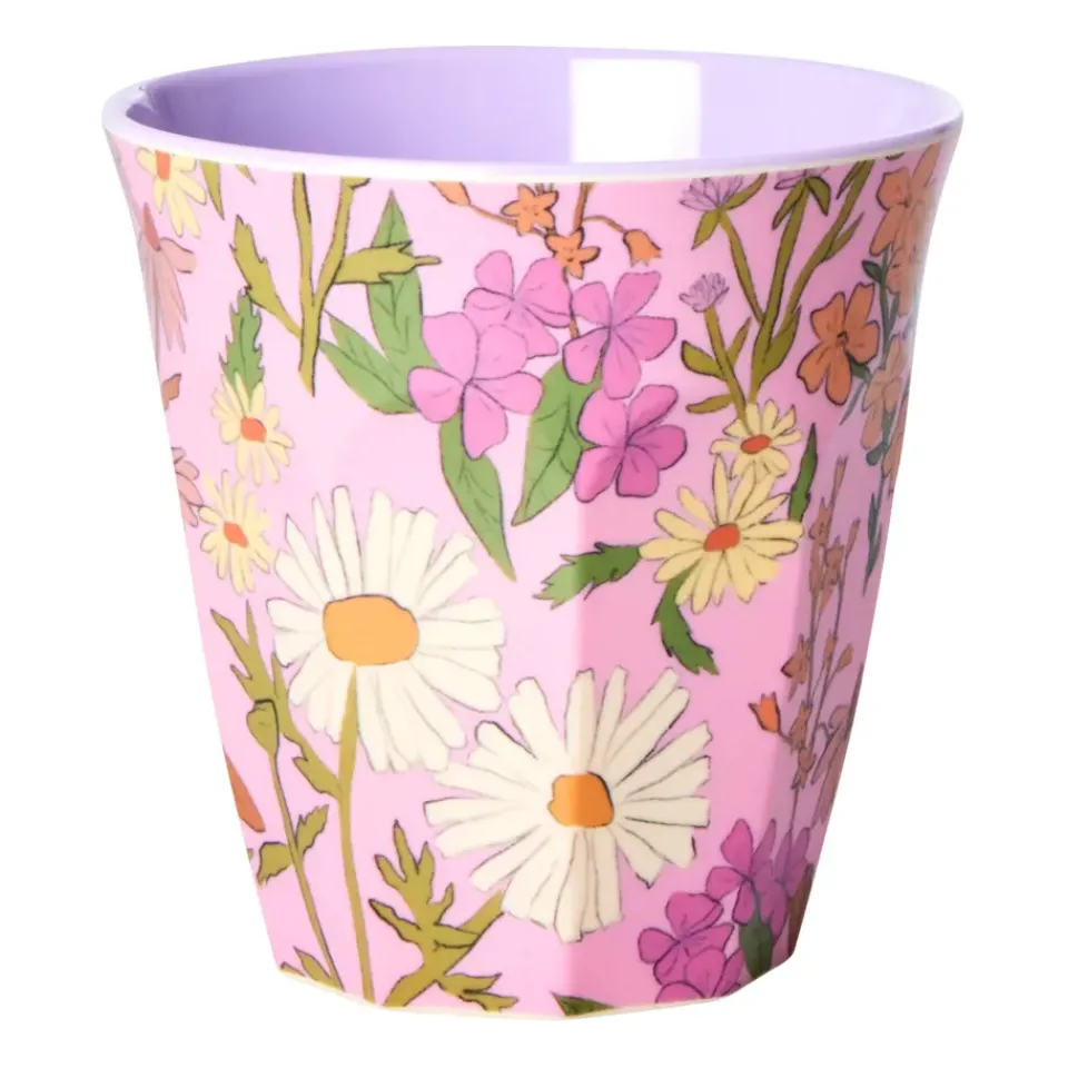 RICE melamine cup medium, Daisy dearest Multi New
