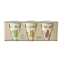 RICE melamine cup small 6-pack, Sweet Jungle Multi Sale
