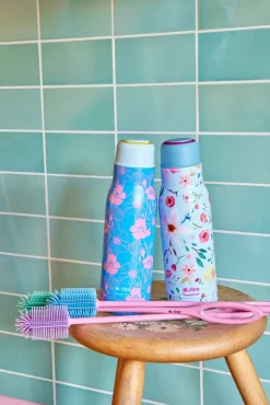 RICE thermos bottle 50 cl, Poppie love- Blue Clearance