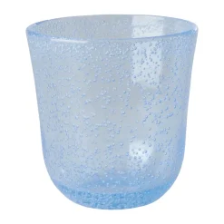 RICE tumbler glass bubble design acrylic 41 cl, Mint GreenBlue