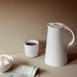 Eva Solo Rise thermos jug 1 L, White