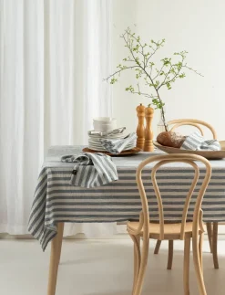 Himla Riviera tablecloth 145x330 cm, Azure Blue New