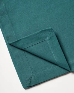 Linum Robert napkins 4-pack, Dark -turquoise Grey
