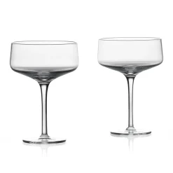 Zone Denmark Rocks coupe cocktail glass 2-pack, 27 cl Transparent Discount
