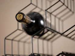 Zone Denmark Rocks wine rack 28,8 cm, Black