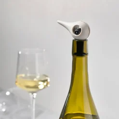 Zone Denmark Rocks wine stopper 3.2x6.4 cm, warm Grey Best