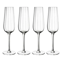 Villeroy & Boch Rose Garden champagne glass 4-pack 29 cl, Clear Transparent Hot