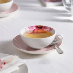 Villeroy & Boch Rose Garden tea cup, White WhitePink Online