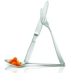 Gense Rosenholm silver cutlery, dinner fork Silver-coloured Discount