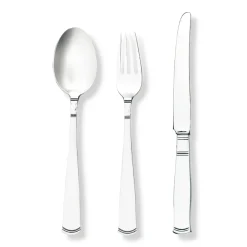 Gense Rosenholm silver cutlery, dinner fork Silver-coloured Discount