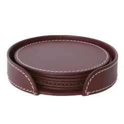 Ørskov coaster 6-pack, bordeaux Red Sale