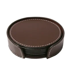Ørskov coaster 6-pack, Brown Sale
