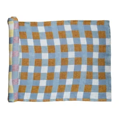 Fine Little Day Rutan runner 50x140 cm, Oat BlueBeige New