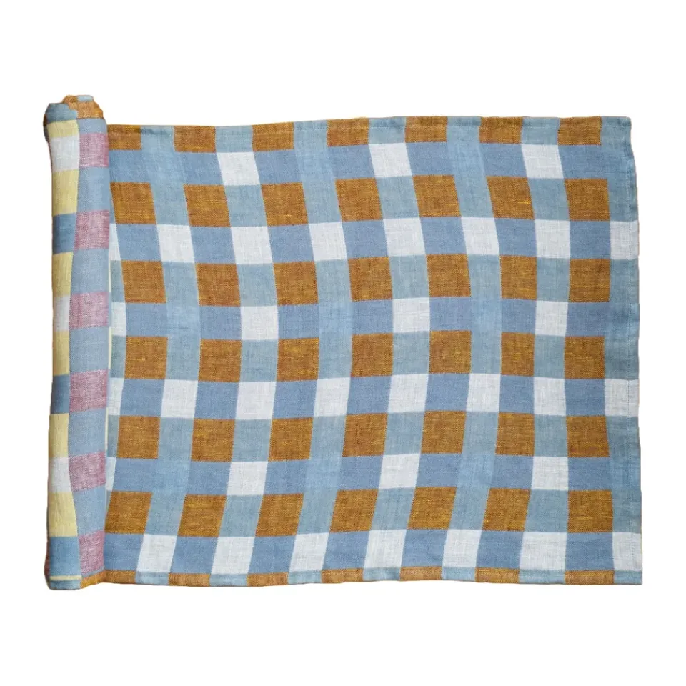Fine Little Day Rutan runner 50x140 cm, Oat BlueBeige New